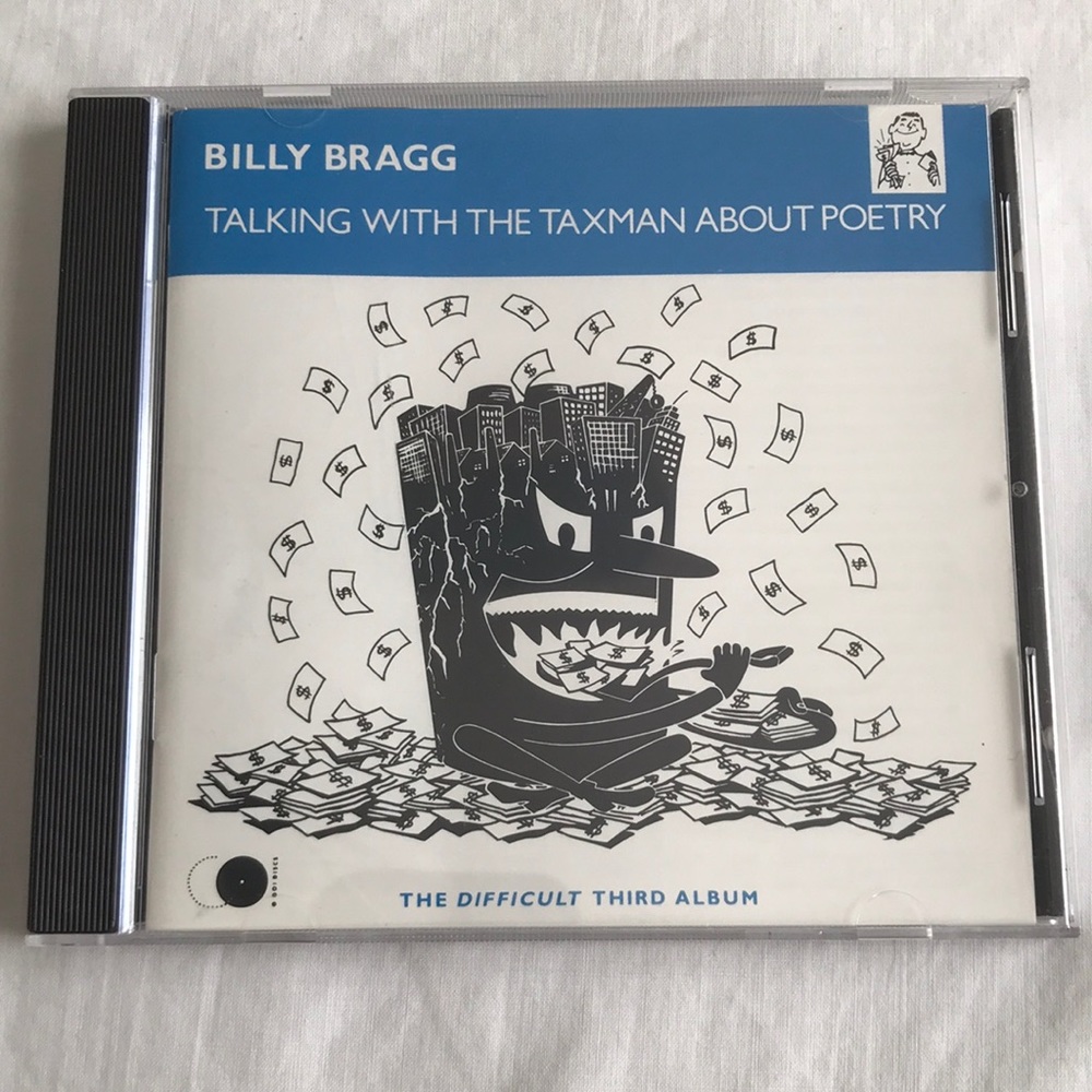 Billy Bragg CD- Talking With the Taxman About Poetry